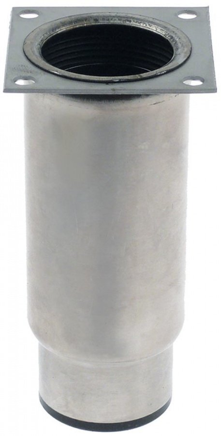 Equipment foot tube ø 58mm SS hole distance 56x56mm H 130-210mm size 2 1/4" - 700724