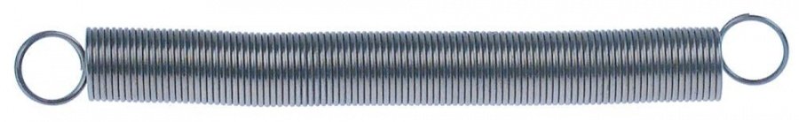  Tension spring ø 12mm total length 125mm spring length 100mm wire gauge ø 1mm - 700730