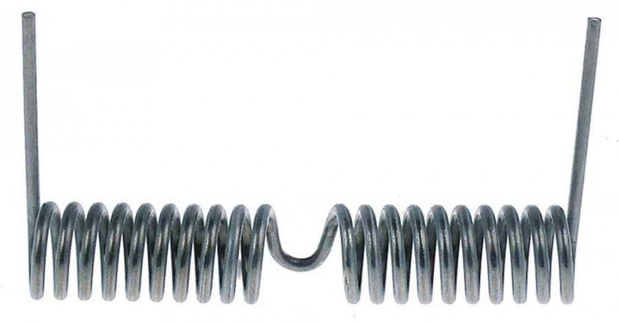  Torsion spring ø 21mm L1 120mm L2 63mm L3 63mm wire gauge ø 3mm folding grill - 700731