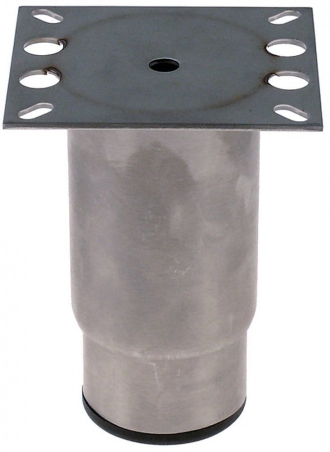 Equipment foot tube ø 64mm SS hole distance 70x80mm H 135-200mm size 2" - 700742