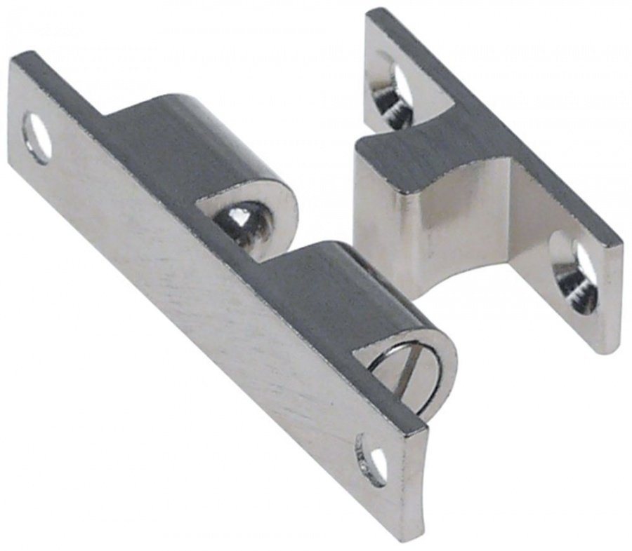 Snap lock L 59mm W 11,5mm H 15mm mounting distance 50mm complete with door catch - 700800