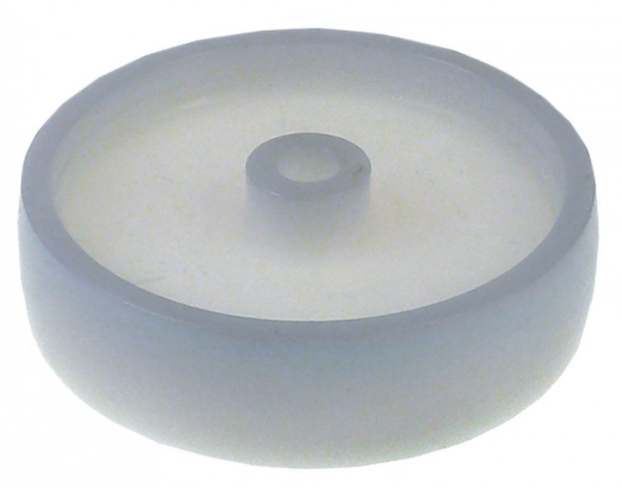 Roller without housing ø 150mm wheel body plastic wheel width 40mm shaft intake ø 16,5mm - 700821