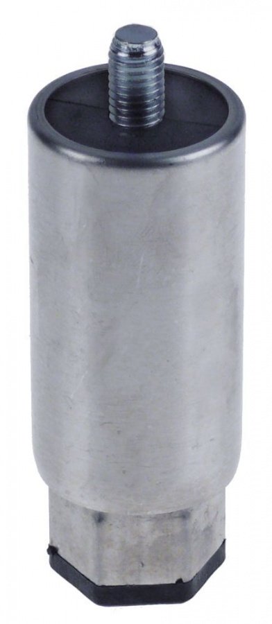 Equipment foot thread M10 tube ø 38mm SS H 86-97mm size 1 1/2" WS 29 thread L 15mm Qty 1pcs - 700860