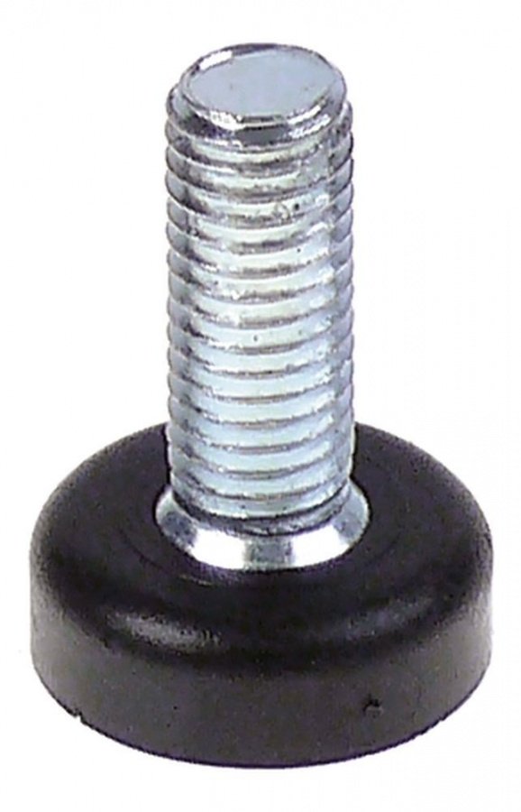 Equipment foot thread M10 ø 24mm H 8mm thread L 25mm Qty 1pcs - 700875