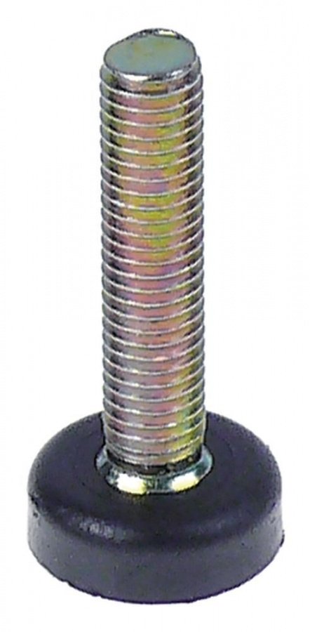 Equipment foot thread M10 ø 24mm H 8mm thread L 45mm Qty 1pcs - 700876