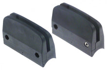 Bracket complete for glass plate plastic L 80mm W 26mm H 49mm - 700907