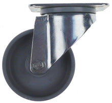  Swivel castor set ø 100mm plates fixing 105x85mm bearing ball bearing H 127mm wheel width 38mm - 700912