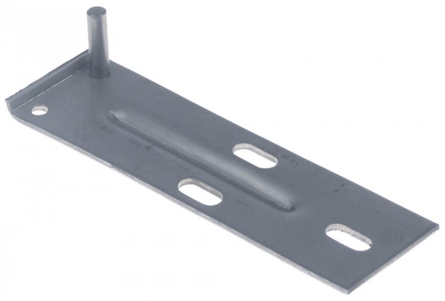  Hinge old edition mounting pos. bottom left L 132mm W 38mm H 6mm - 700948