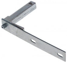 Balama utilaj frigo versiune veche, montare sus, L 195 x 30 mm, H 116 mm, L ax 11 mm, intre gauri 76 mm - 700958