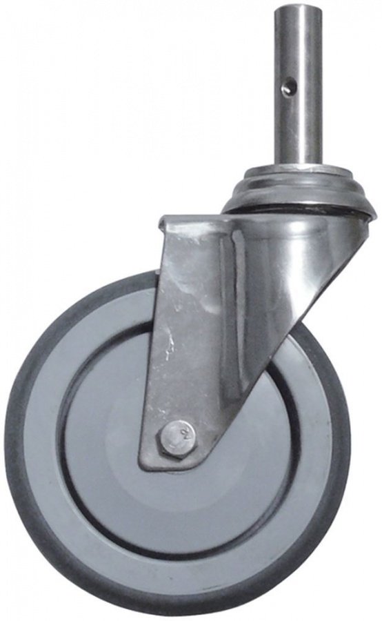 Swivel castor spigot-ø 18mm ø 125mm spigot height 32mm - 700968
