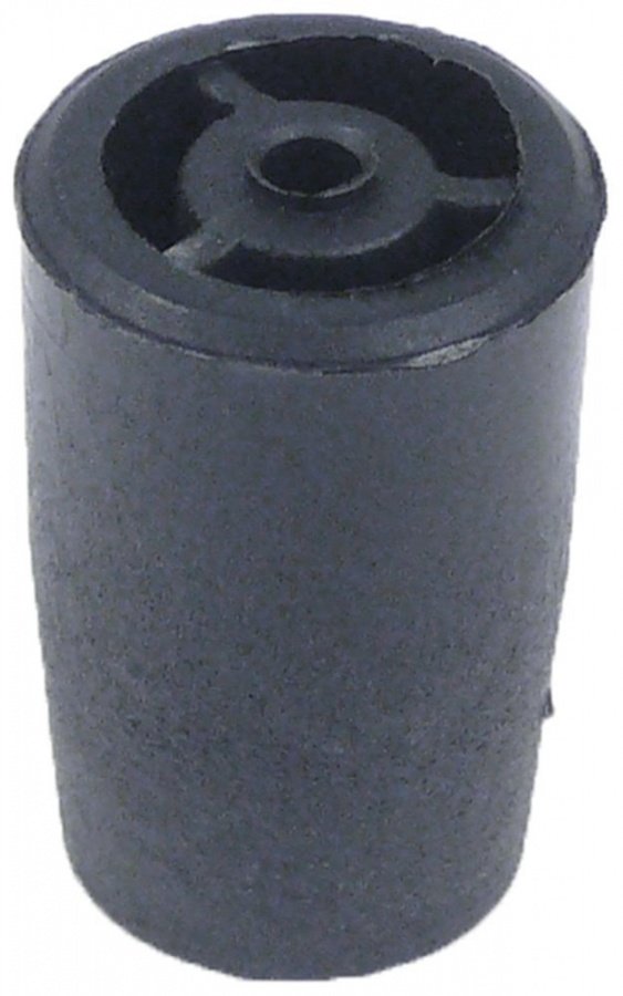 Equipment foot ø 18.5/22.5mm H 33mm bore ø 4mm Qty 1 pcs - 700970