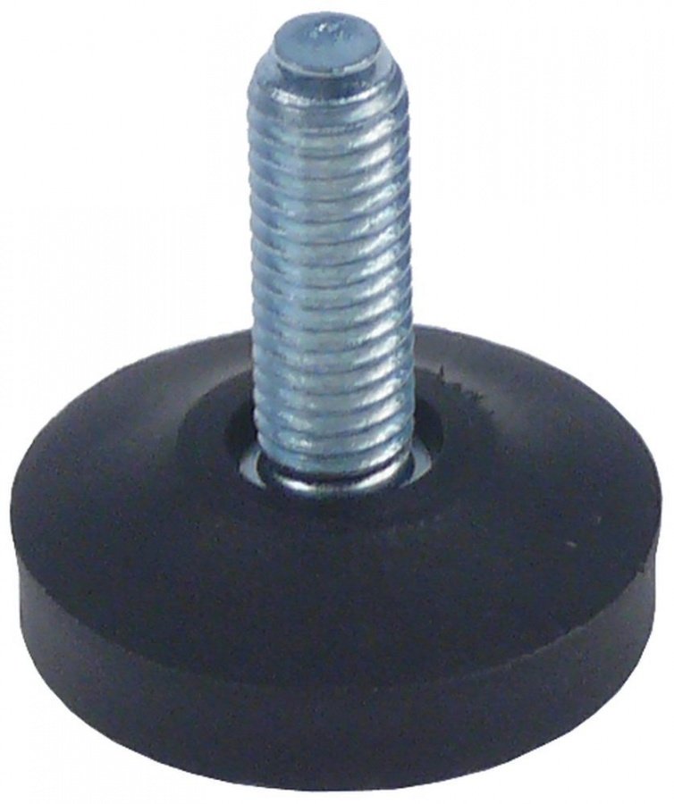 Equipment foot thread M8x1.25 thread L 23mm H 10mm ø 32mm for griddle - 700971