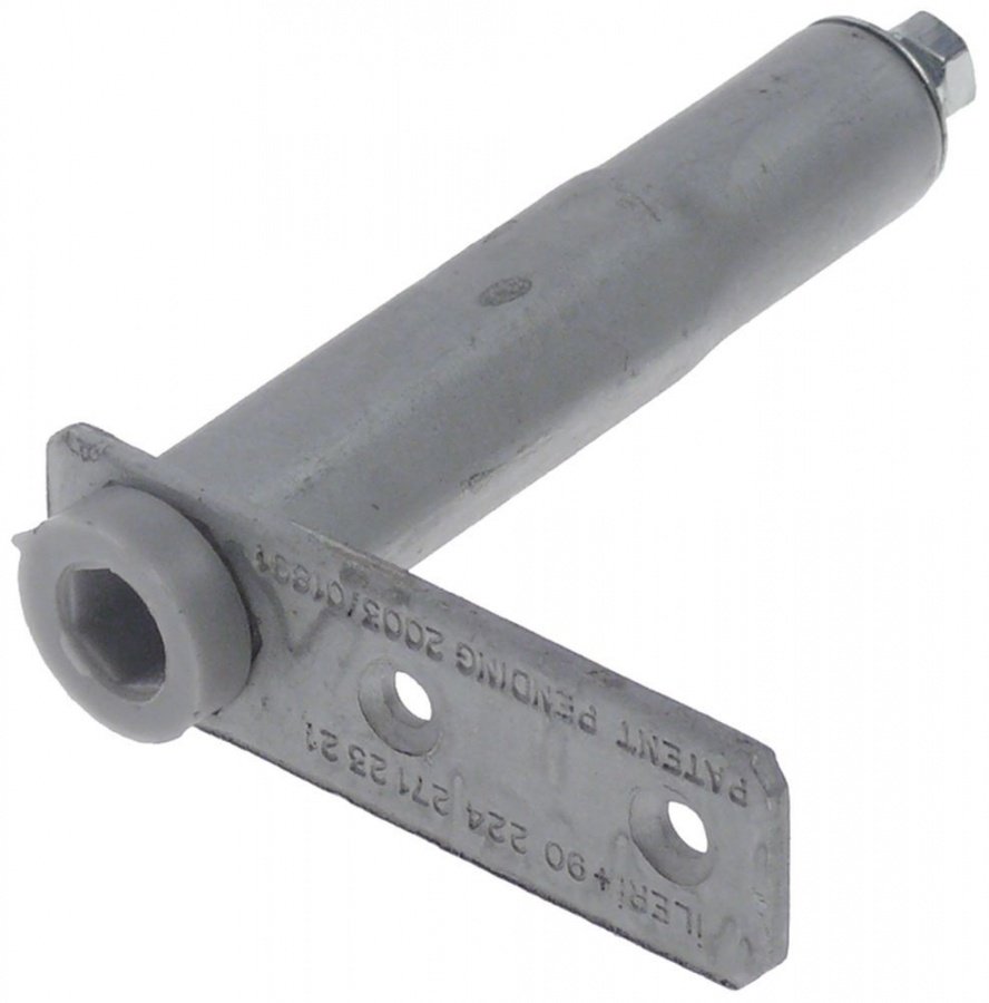 Spring assisted hinge H 116mm L 81mm W 25mm left/right mounting distance 30mm pair for door - 700980