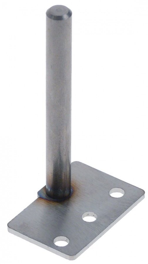 Bracket L 72mm mounting pos. right ø 8mm hole distance 15mm hole ø 5mm - 700996