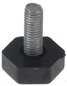 Equipment foot thread M10 thread L 27mm H 41mm ø 29mm plastic WS 30 Qty 1 pcs - 701006