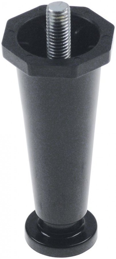 Equipment foot thread M10 thread L 14mm H 102-140mm WS 44 Qty 1 pcs D1 ø 24mm D2 ø 36mm - 701008