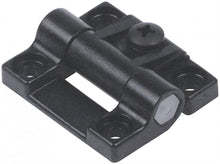 Hinge controllable L 43mm W 37mm for ice container mounting distance 26/32mm plastic - 701030
