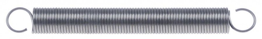  Tension spring ø 12mm total length 110mm wire gauge ø 1,2mm - 701047