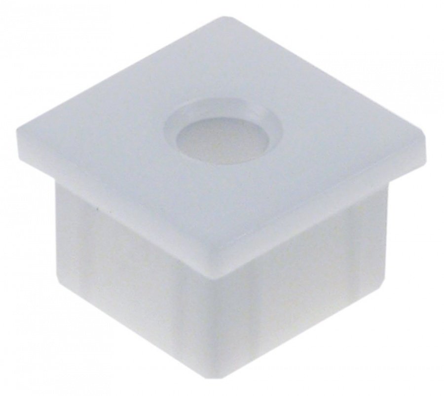  Bush for door hinge ID ø 7,5mm L 25,5mm W 25,5mm white mounting measurements 22x22mm H 0mm - 701052