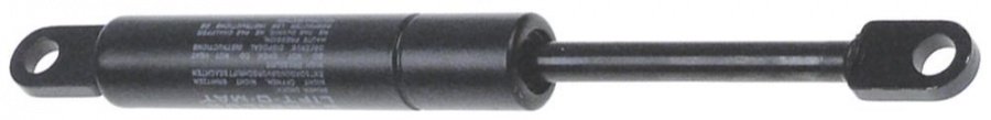 Gas tension spring 800N hub 60mm D1 ø 19mm D2 ø 8mm hole distance 205,5mm hole ø 8,1mm - 701056