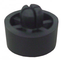 Equipment foot ø 20mm H 10mm mounting ø 8mm overall height 15mm rubber Qty 1 pcs - 701083