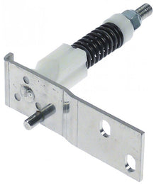Spring assisted hinge L 99mm W 30mm mounting pos. right - 701131