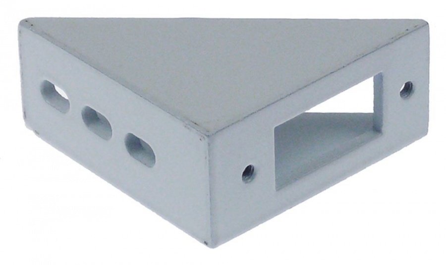 Hinge mounting pos. bottom left L 59mm W 27mm H 59mm - 701144