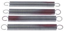  Tension spring set 4-piece ø 17mm total length 165mm wire gauge ø 1,5mm - 701164