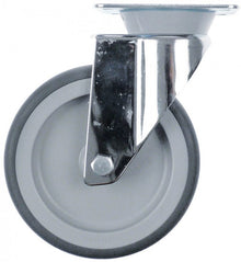  Swivel castor plate fixing hole distance 50x70mm H 162mm ø 125mm wheel width 30mm - 701173