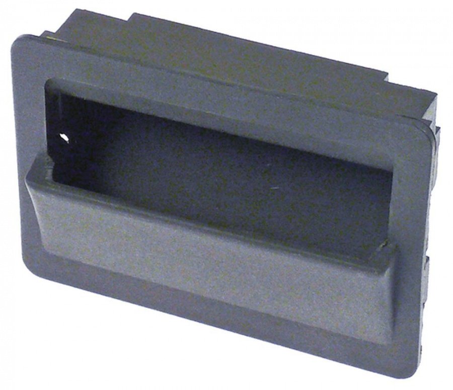  Recessed handle W 120mm H 80mm mounting distance 103mm 69x112mm plastic - 701188