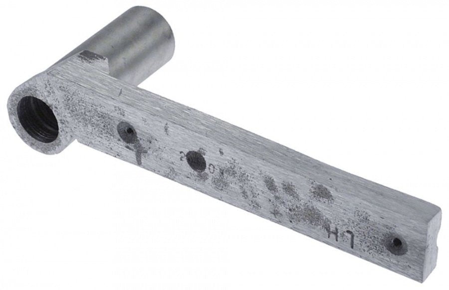  Lid hinge L 248mm mounting pos. left aluminium for tilting bratt pan - 701195