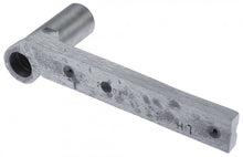  Lid hinge L 248mm mounting pos. left aluminium for tilting bratt pan - 701195