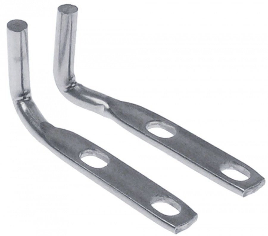 Door hinge set mounting pos. right/left for ice container L 77mm W 13mm H 32mm - 701213
