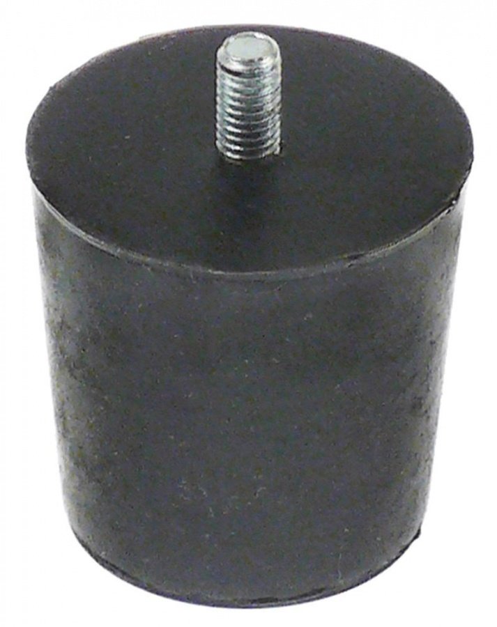 Equipment foot thread M4 ø 32mm H 32mm thread L 4mm Qty 1 pcs - 701219