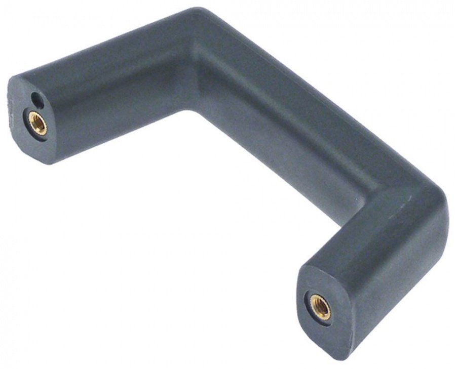  Pull handle L 145mm H 56/71mm mounting distance 119mm thread M5 W 30mm black - 701243