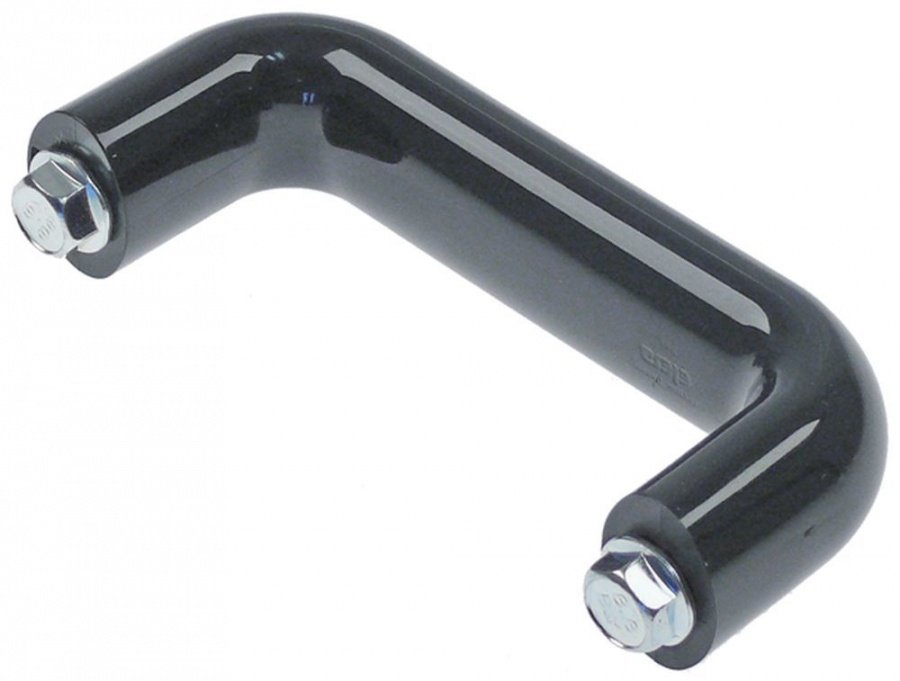 Pull handle L 138mm H 53mm mounting distance 116mm thread M8x1.25 W 30mm black - 701245