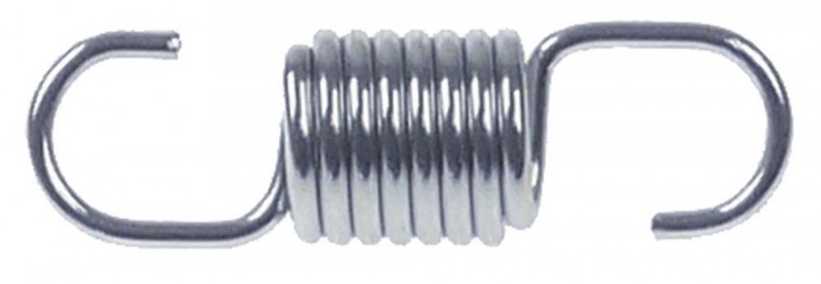 Tension spring ø 7,3mm total length 25,5mm wire gauge ø 1mm for door latch Qty 1 pcs - 701249