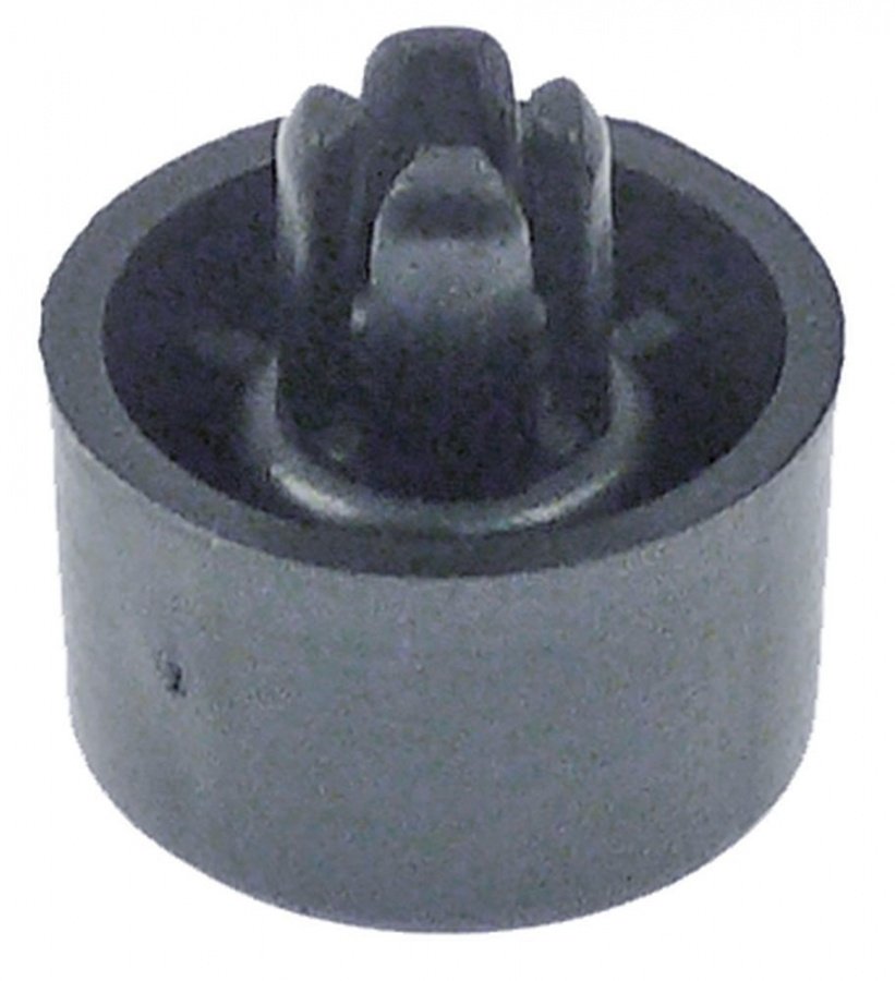 Equipment foot ø 20mm H 12mm mounting ø 8mm mounting measurements 19mm overall height 19mm - 701251