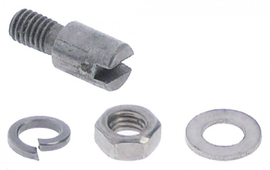 Bolt for hinge ø 7mm L 17mm thread M4 mounting pos. left/right Qty 1 pcs - 701256