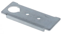 Base plate L 88mm W 35mm thickness 3mm for door hinge mounting pos. bottom Qty 1pcs - 701266