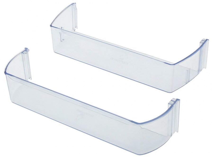 Shelf set for door W 290mm H 60mm D 103/77mm plastic Qty 1 pcs - 701274