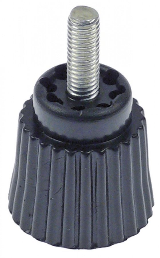 Equipment foot thread M8 thread L 22mm H 38mm ø 35mm Qty 1 pcs - 701279