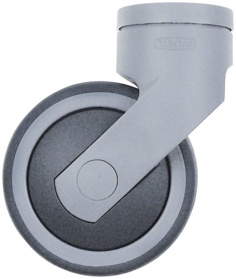 Swivel castor bolt hole H 161mm bolt hole ø 11mm -20 up to +60°C ø 125mm wheel width 32mm - 701288