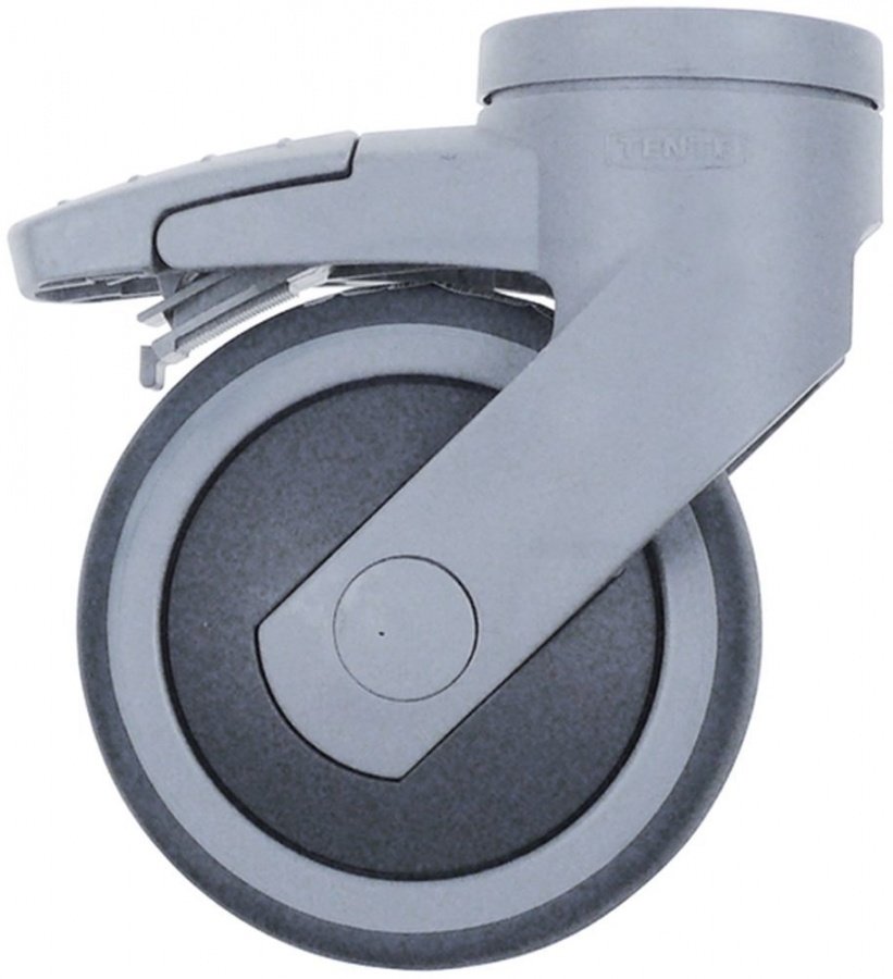 Swivel castor bolt hole H 161mm with brake bolt hole ø 11mm -20 up to +60°C ø 125mm - 701290