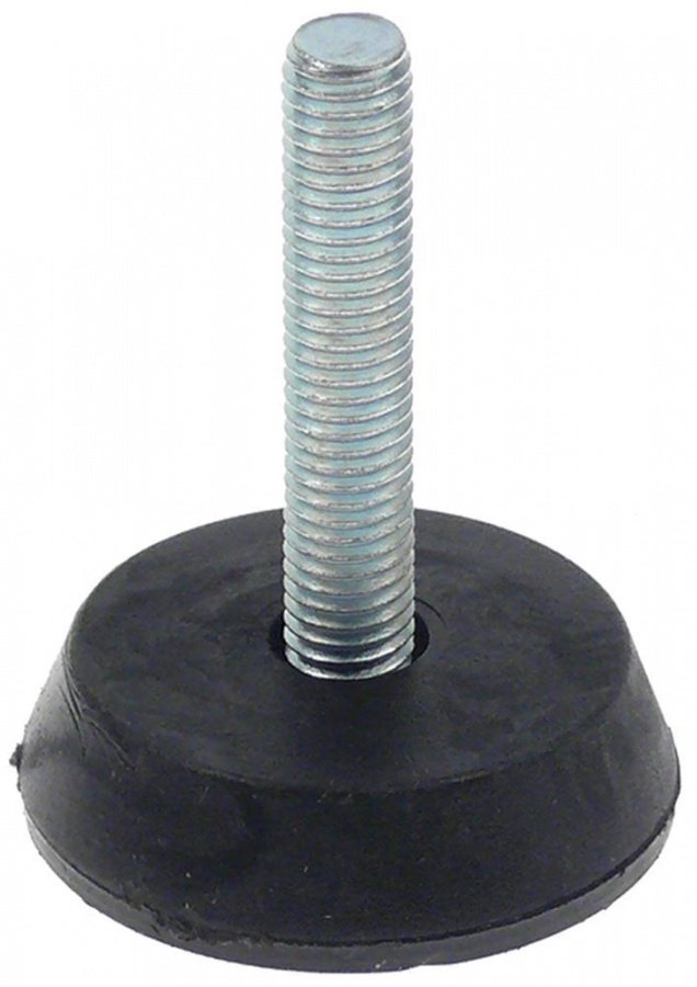 Equipment foot thread M10 thread L 51mm H 14mm ø 50mm WS 17 Qty 1 pcs - 701293