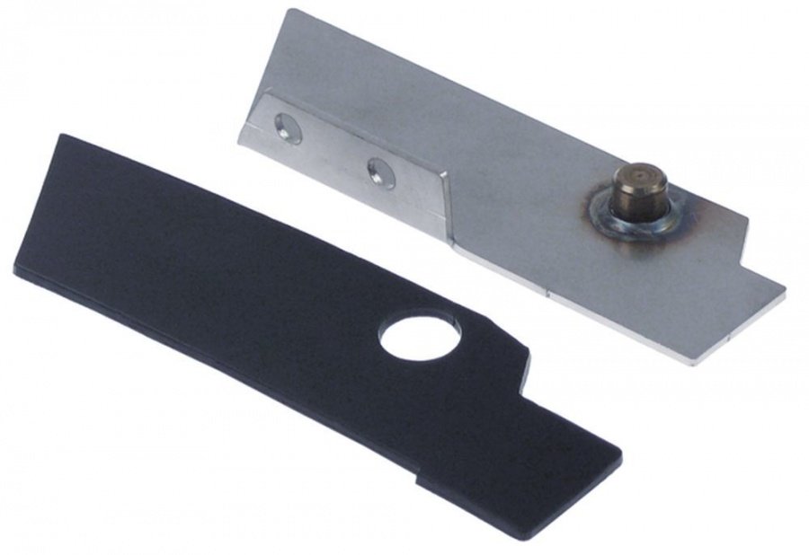 Hinge with base plate mounting pos. right for dishwasher L 103mm W 33mm H 15mm - 701296
