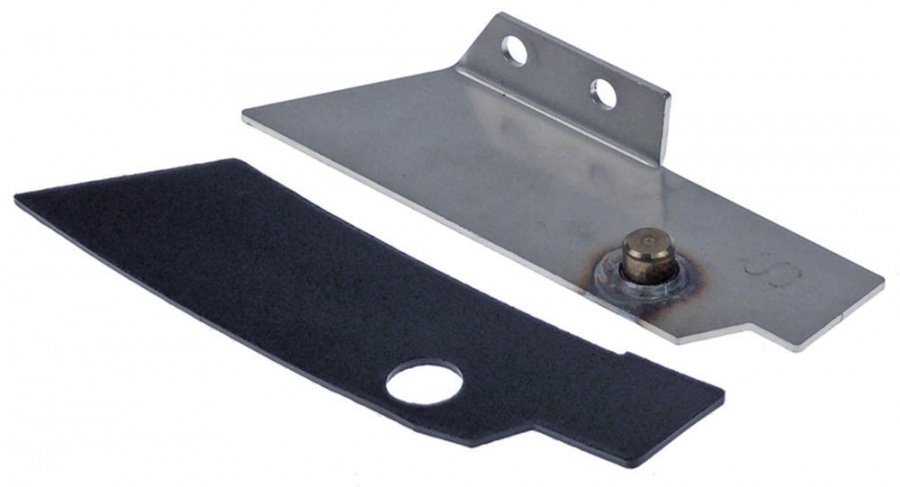 Hinge with base plate mounting pos. left for dishwasher L 103mm W 33mm H 15mm Qty 1 pcs - 701297