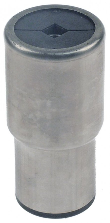 Equipment foot tube ø 52mm thread M10 H 86-110mm SS size 2" Qty 1 pcs - 701309
