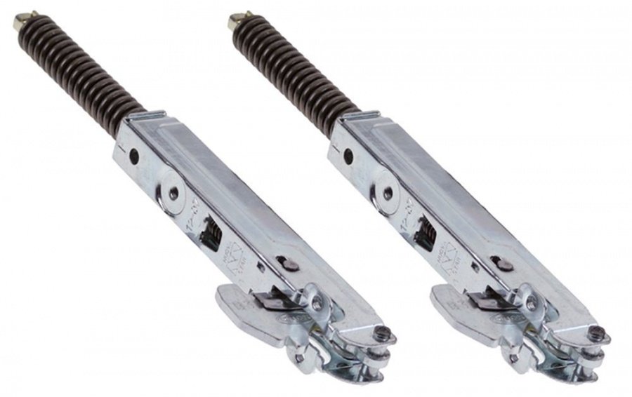 Oven hinge mounting distance 87mm spring thickness 3,2mm left/right L 150mm C 10mm - 701326