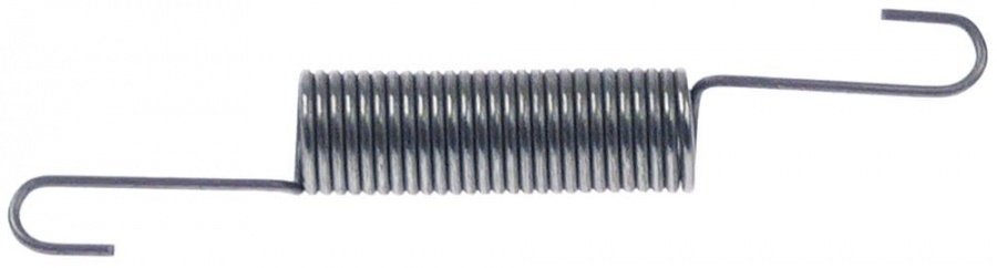 Tension spring for door latch ø 6mm total length 50mm wire gauge ø 0,5mm for microwave - 701334